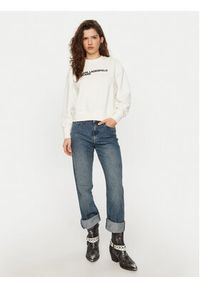 Karl Lagerfeld Jeans Bluza A1W20005 Biały Regular Fit. Kolor: biały. Materiał: bawełna #5