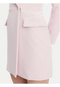 Elisabetta Franchi Sukienka koktajlowa AB-734-51E2-V600 Różowy Regular Fit. Kolor: różowy. Materiał: syntetyk. Styl: wizytowy