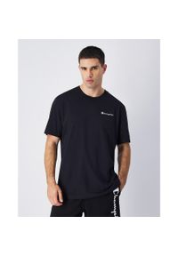 Koszulka męska Champion SS Tee. Kolor: wielokolorowy, czarny, szary. Materiał: bawełna
