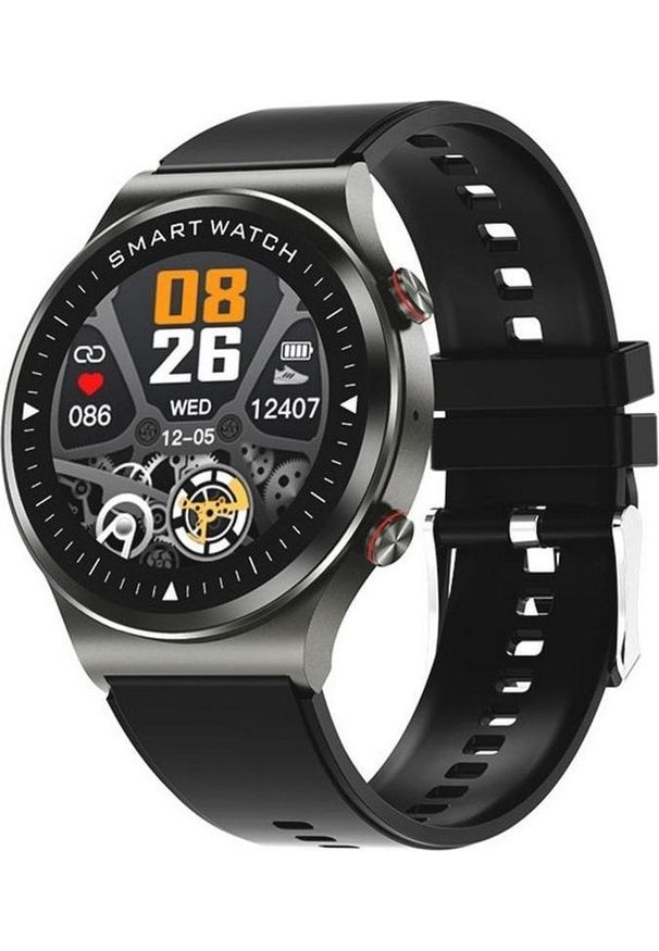 Smartwatch Kumi GT5 Czarny (KU-GT5/BK). Rodzaj zegarka: smartwatch. Kolor: czarny