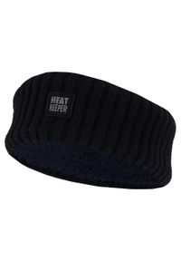 HEAT KEEPER - Opaska termiczna - Damska - Teddy. Kolor: niebieski. Materiał: poliester, elastan. Sezon: zima. Styl: sportowy #1