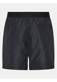 Calvin Klein Swimwear Szorty kąpielowe KM0KM01084 Czarny Slim Fit. Kolor: czarny. Materiał: syntetyk #6