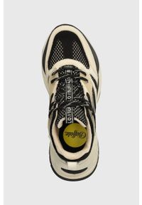 Buffalo sneakersy Triplet M kolor beżowy 1636051. Zapięcie: sznurówki. Kolor: beżowy. Materiał: guma. Obcas: na platformie #2