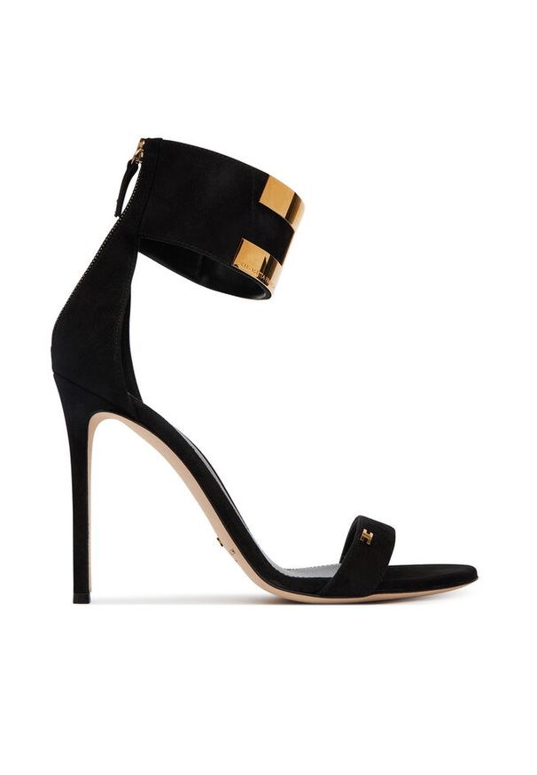 Sandały Elisabetta Franchi. Kolor: czarny