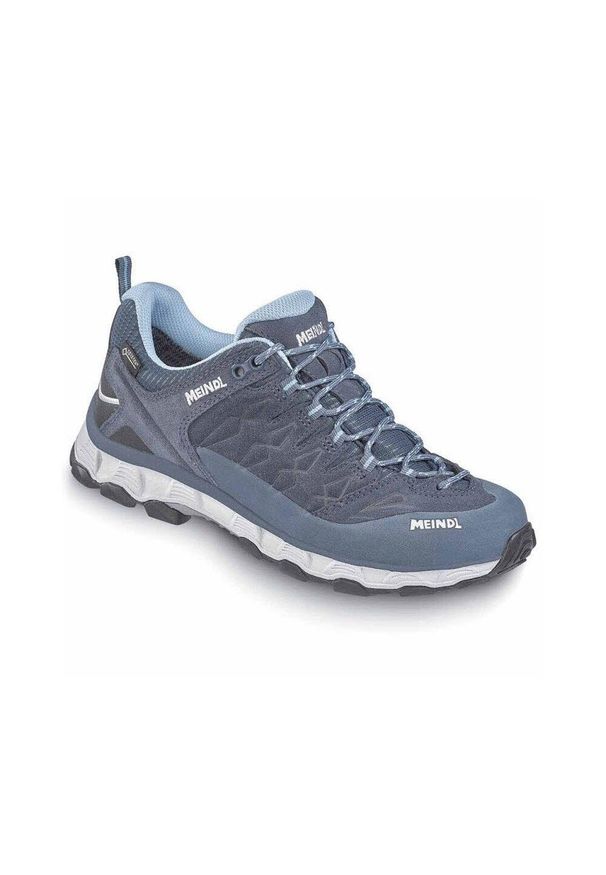 Buty trekkingowe damskie MEINDL Lite Trail Lady GTX, z membraną Gore-Tex. Kolor: niebieski. Styl: sportowy