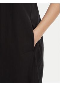 Max Mara Beachwear Sukienka letnia Romea 2516221019 Czarny Relaxed Fit. Kolor: czarny. Materiał: bawełna. Sezon: lato #3