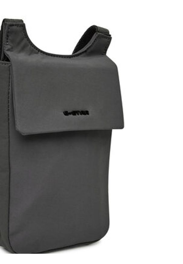 G-Star RAW - G-Star Raw Saszetka GSR-B-015-07 Szary. Kolor: szary. Materiał: materiał