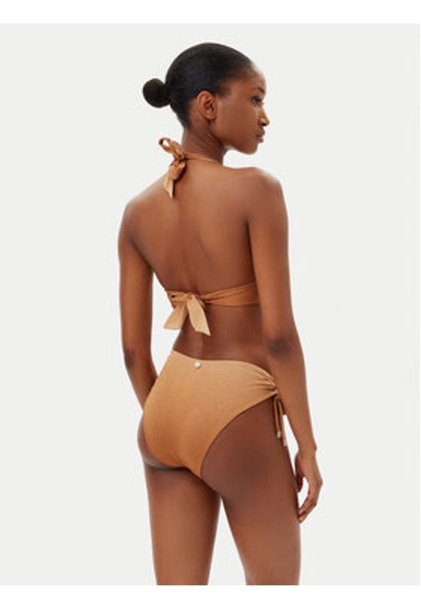 Max Mara Beachwear Bikini Betta 2516831209 Złoty. Kolor: złoty. Materiał: syntetyk