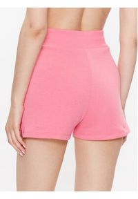 Guess Szorty sportowe Edwina V3GD11 FL04P Różowy Loose Fit. Kolor: różowy. Materiał: bawełna #4