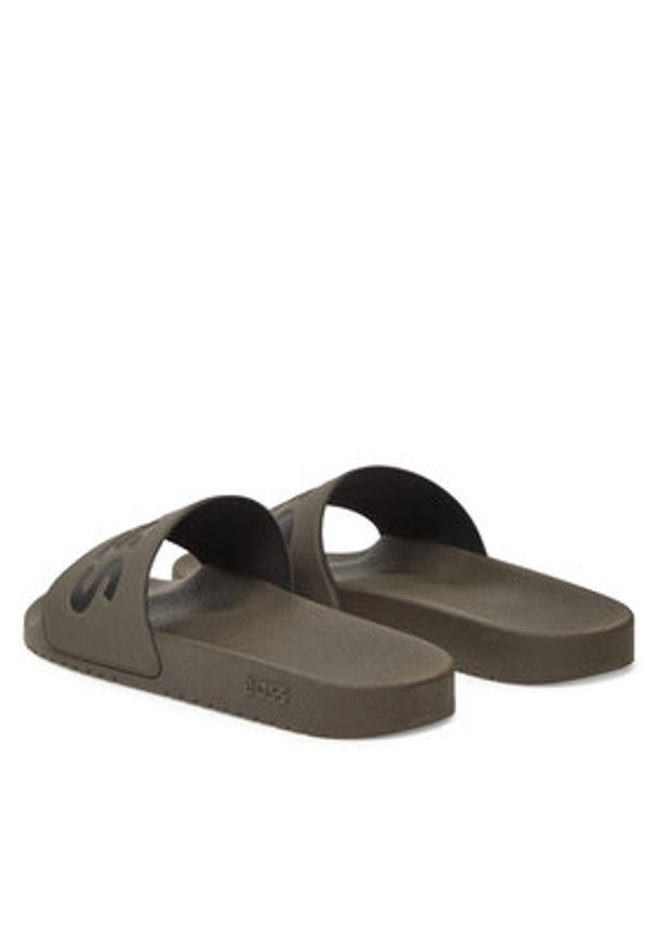 BOSS Klapki Aryeh 50536835 Brązowy. Kolor: brązowy. Materiał: syntetyk