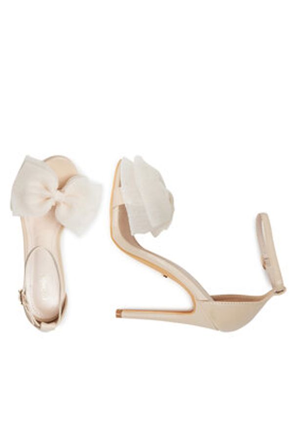 DeeZee Sandały F2461-20 Beżowy. Kolor: beżowy. Materiał: syntetyk, materiał