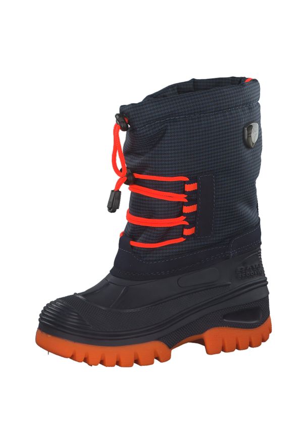 Śniegowce dziecięce CMP AHTO. Okazja: na co dzień. Kolor: wielokolorowy, niebieski, pomarańczowy