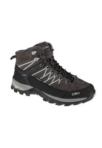 Buty trekkingowe męskie, CMP Rigel Mid. Kolor: wielokolorowy, czarny, szary. Materiał: tkanina, materiał, skóra, syntetyk