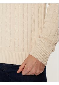 Selected Homme Golf 16081554 Écru Regular Fit. Typ kołnierza: golf. Materiał: bawełna #3