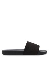 Calvin Klein Jeans Klapki Slide Monogram Hardware YW0YW01713 Czarny. Kolor: czarny. Materiał: materiał