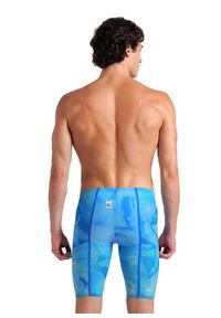 Arena - Strój Startowy Męski Carbon Glide Le Jammer Tie-Dye. Kolor: niebieski