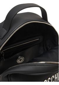 Love Moschino - LOVE MOSCHINO Plecak JC4197PP0NKD000B Czarny. Kolor: czarny. Materiał: skóra