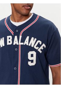 New Balance Koszula Greatest Hits MT41512 Granatowy Relaxed Fit. Kolor: niebieski. Materiał: bawełna #5