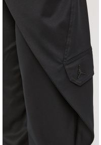 Jordan Spodnie damskie kolor czarny joggery high waist. Stan: podwyższony. Kolor: czarny #2