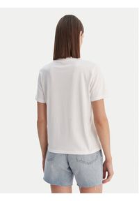Calvin Klein T-Shirt Calvin Klein-Lv047E809G Yaa LV047E809G Biały Classic Fit. Kolor: biały. Materiał: bawełna #5