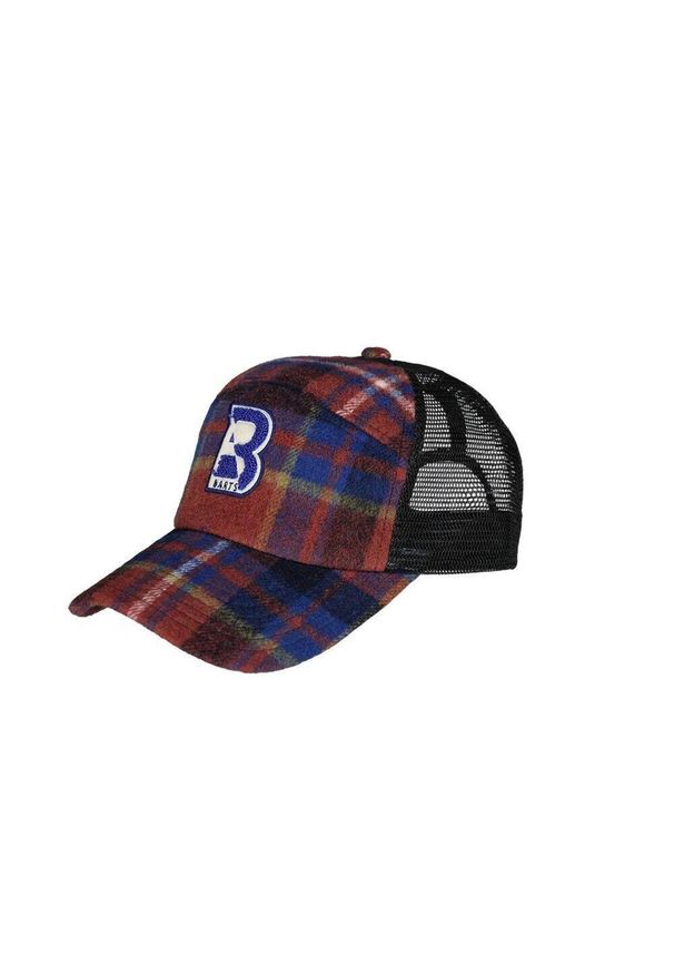 Czapka Trucker Barts Killeen. Kolor: niebieski. Materiał: wełna