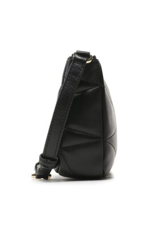 DKNY Torebka Eve Tz Demi R31EBW99 Czarny. Kolor: czarny. Materiał: skórzane