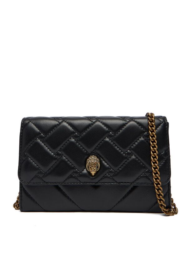 Kurt Geiger Torebka Kensington Chain 648300109 Czarny. Kolor: czarny. Materiał: skórzane