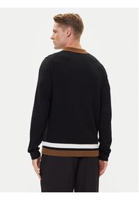 Hugo - HUGO Kardigan Splon 50543770 Czarny Relaxed Fit. Kolor: czarny. Materiał: syntetyk