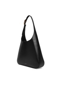 Calvin Klein Torebka Hardware Adj Strap Medium Bag LV04F3402G Czarny. Kolor: czarny. Materiał: skórzane #5