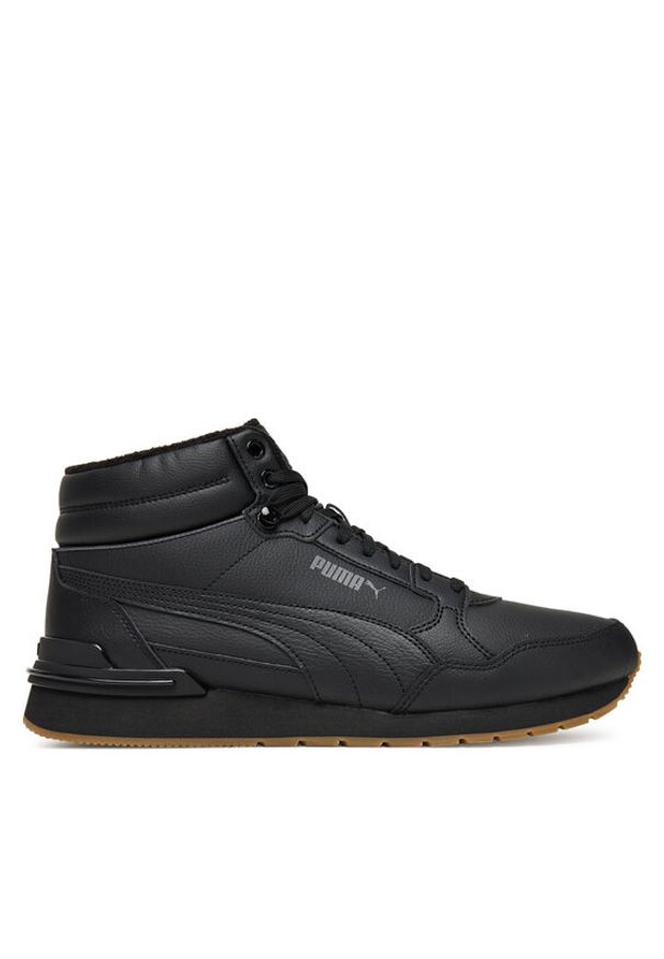 Puma Sneakersy St Runner V4 Mid 402893 02 Czarny. Kolor: czarny. Materiał: skóra