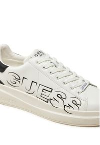 Guess Sneakersy FMPELB SUE12 Biały. Kolor: biały. Materiał: skóra #4