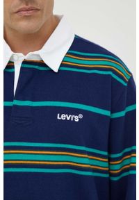 Levi's® - Levi's longsleeve bawełniany wzorzysty. Okazja: na spotkanie biznesowe. Materiał: bawełna. Długość rękawa: długi rękaw. Długość: krótkie. Styl: biznesowy #3