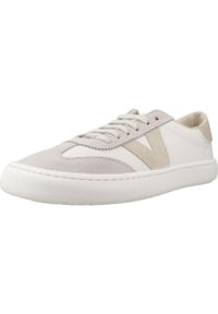 Buty VICTORIA 1186100V Beżowy. Kolor: szary, beżowy, wielokolorowy. Materiał: tkanina, skóra. Styl: sportowy #1