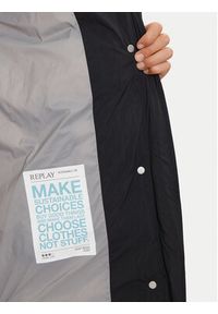 Replay - REPLAY Kurtka zimowa W7857 .000.84996 Czarny Regular Fit. Kolor: czarny. Materiał: syntetyk. Sezon: zima #3