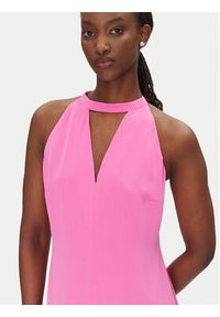 ACCESS FASHION Sukienka wieczorowa 53-3388-145 Różowy Regular Fit. Kolor: różowy. Materiał: syntetyk. Styl: wizytowy #5