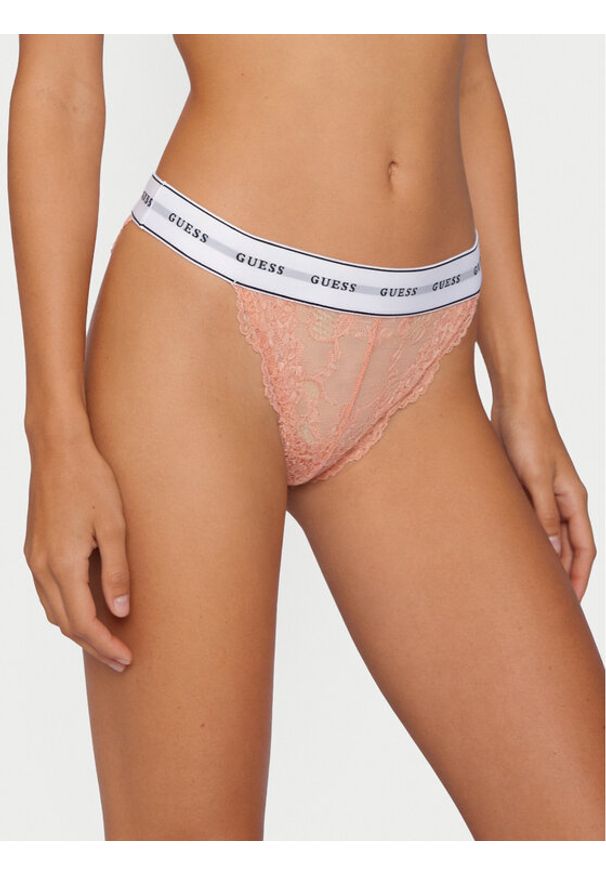 Guess Figi brazylijskie O97E01 KBBT0 Pomarańczowy. Kolor: pomarańczowy. Materiał: syntetyk