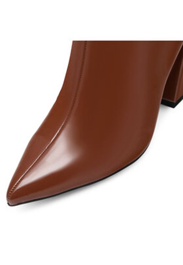 Nine West Kozaki SHARLEEZ 13196H Brązowy. Kolor: brązowy