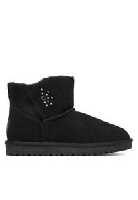 Pepe Jeans Śniegowce Diss Urban W PLS500001 Czarny. Kolor: czarny. Materiał: zamsz, skóra