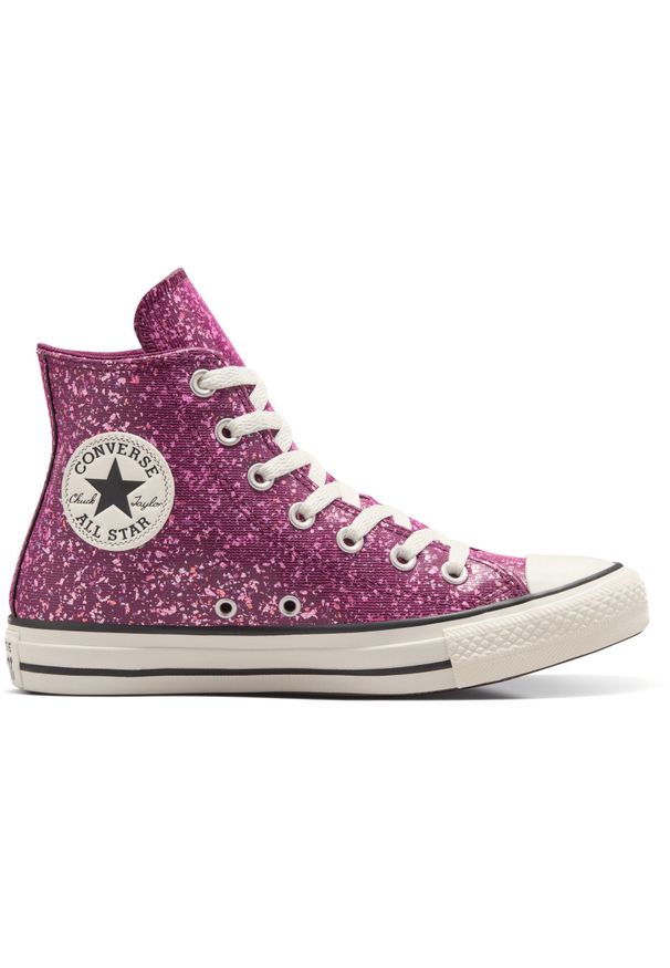 Sneakers Converse Chuck Taylor All Star. Kolor: fioletowy. Materiał: syntetyk, materiał. Model: Converse All Star. Sport: fitness