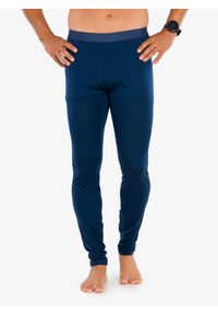Fjällräven - Legginsy męskie Fjallraven Bergtagen Thinwool Long Johns. Kolor: niebieski