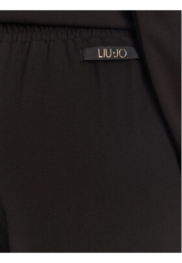 Liu Jo Sport Spodnie materiałowe TA5140 TS423 Czarny Regular Fit. Kolor: czarny. Materiał: syntetyk. Styl: sportowy