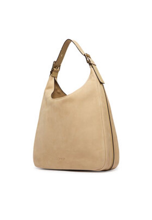 MICHAEL Michael Kors Torebka 30F4GY5H3T Khaki. Kolor: brązowy. Materiał: skórzane, zamszowe