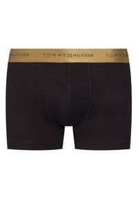 TOMMY HILFIGER - Tommy Hilfiger Komplet 3 par bokserek UM0UM03411 Czarny. Kolor: czarny. Materiał: bawełna #4