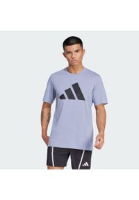 Adidas - Train Essentials Feelready Logo Training Tee. Kolor: wielokolorowy, czarny, szary. Materiał: materiał