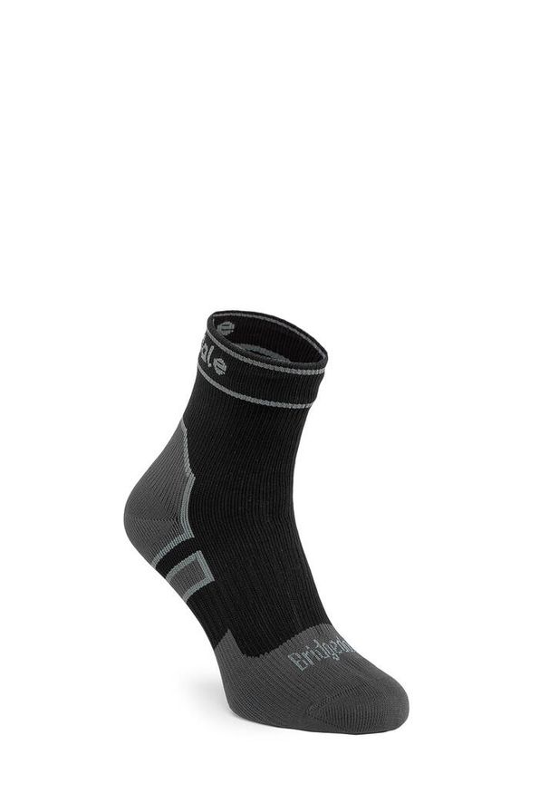 BRIDGEDALE - Skarpety wodoodporne Bridgedale StormSock Lightweight Ankle. Kolor: czarny, szary, wielokolorowy. Sport: outdoor