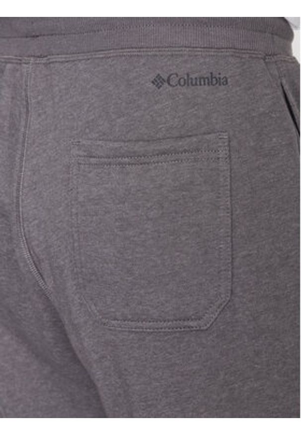 columbia - Columbia Spodnie dresowe M CSC Logo™ Fleece Jogger II Szary Regular Fit. Kolor: szary. Materiał: bawełna