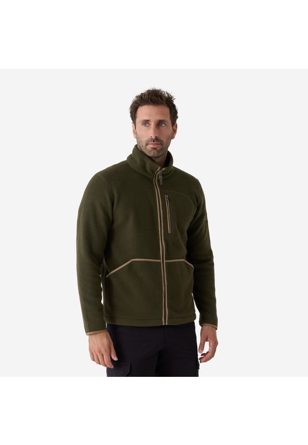 AIGLE - Polar męski Aigle Baby Sherpa. Typ kołnierza: kołnierzyk stójkowy. Materiał: polar. Sport: outdoor