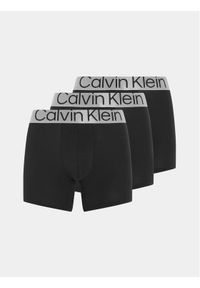 Calvin Klein Underwear Komplet 3 par bokserek 000NB3131A Czarny Regular Fit. Kolor: czarny. Materiał: bawełna