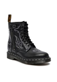 Dr. Martens Glany 1460 Gothic Americana 31624001 Czarny. Kolor: czarny. Materiał: skóra