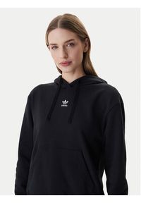 Adidas - adidas Bluza Essentials KC6729 Czarny Regular Fit. Kolor: czarny. Materiał: bawełna #3